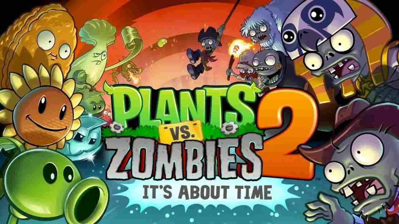 Plants vs Zombies 2 Mod Apk (Max Level/Full Cây/Tiền/Coins/Gems)