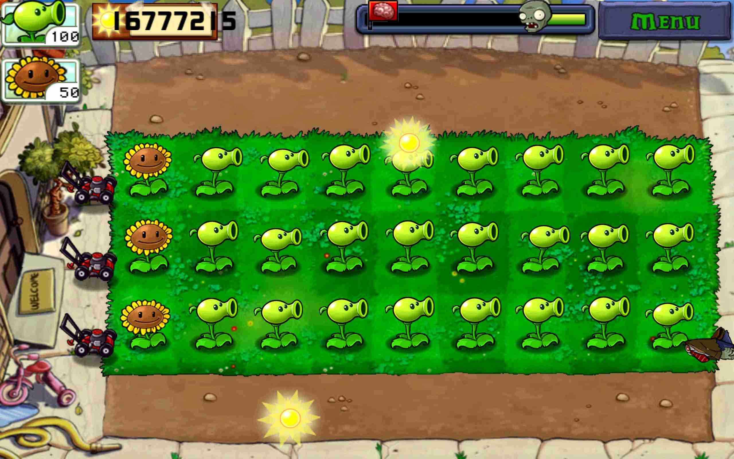 Plants vs Zombies Mod APK (Vô Hạn Coins/ Mặt Trời/ Full Cây/ Max Level)