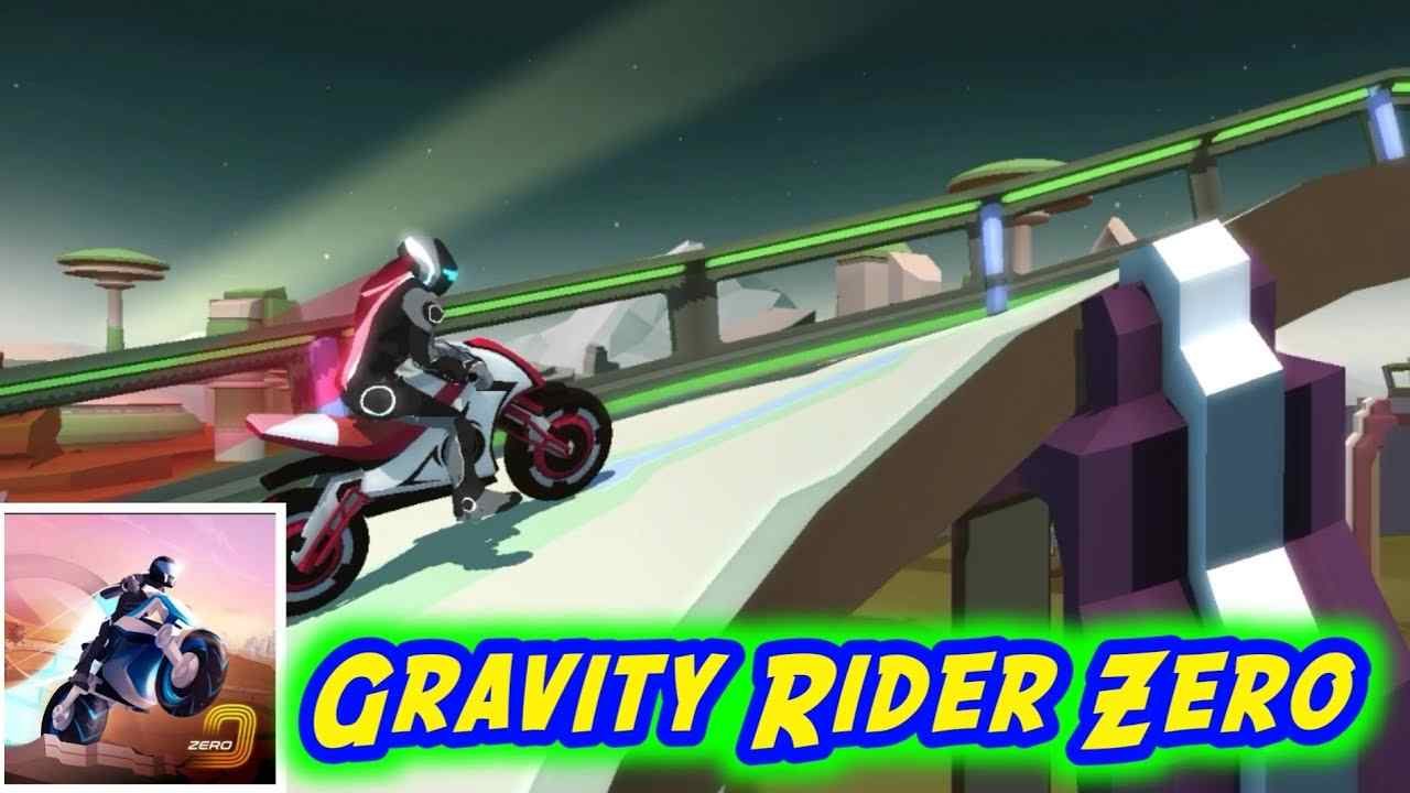 game Gravity Rider Zero mod hack..