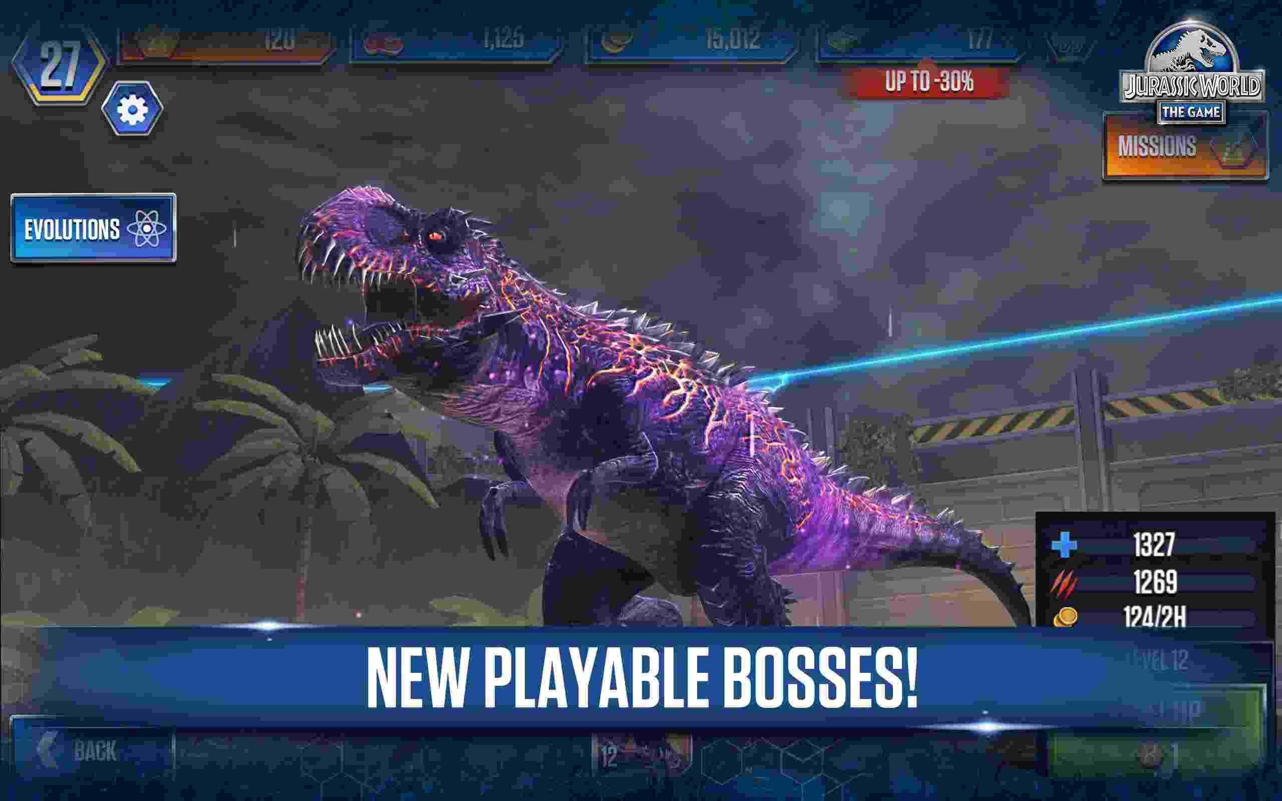 Jurassic World Alive mod android