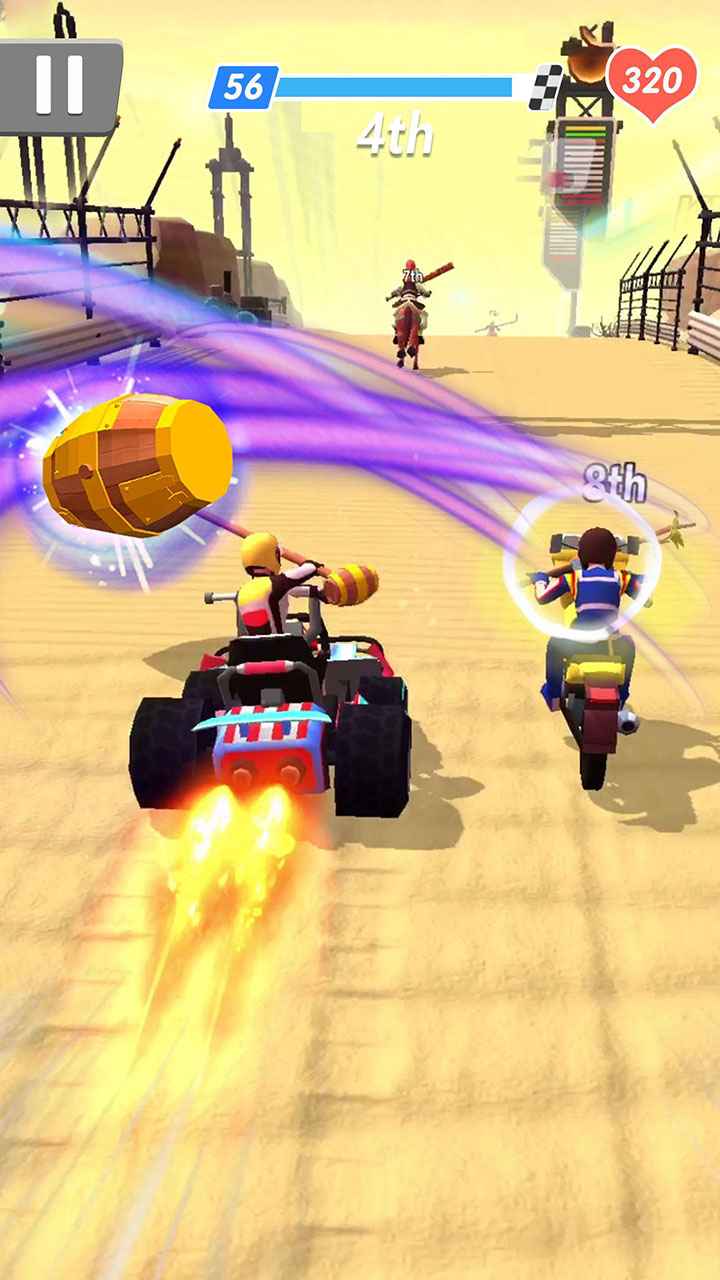 game Racing Smash 3D mod
