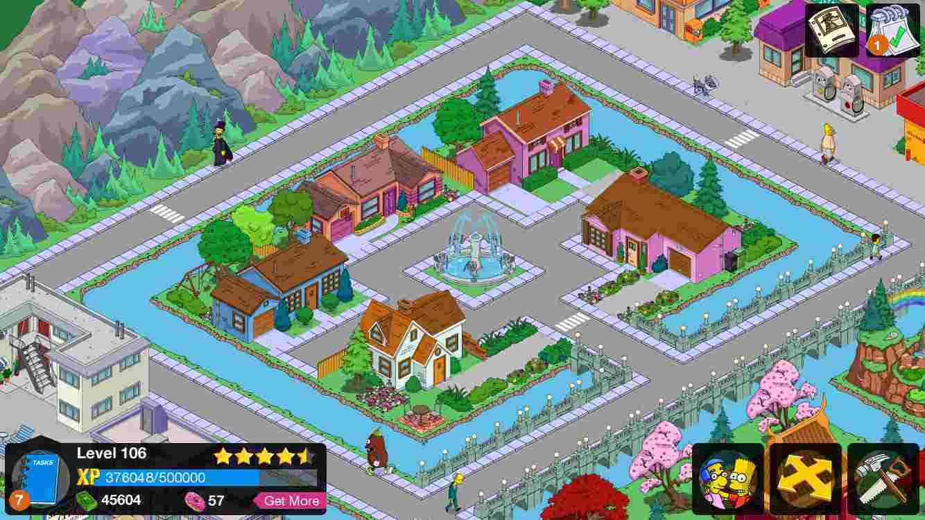 game The Simpsons mod