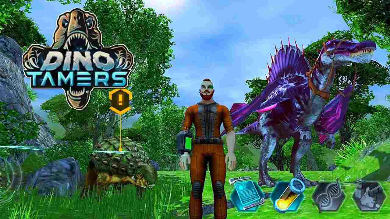Dino Tamers Mod APK 2.13 (Free Craft, Research)