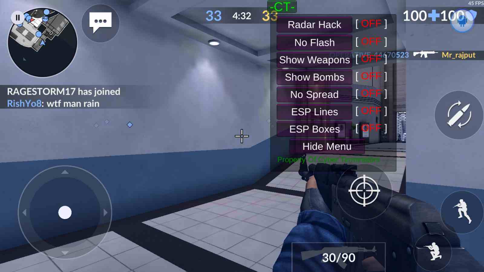 game Critical Ops mod