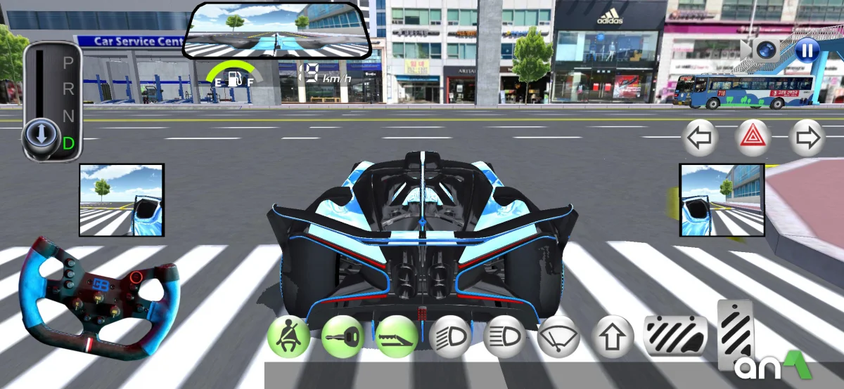 3D Driving Class Mod APK ảnh chơi game 1