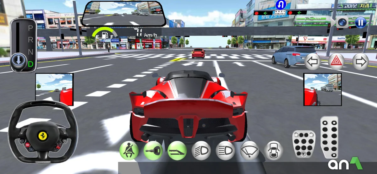 3D Driving Class Mod APK ảnh chơi game 3