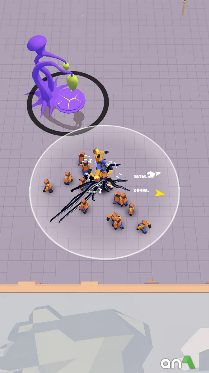 Alien Invasion Mod APK ảnh chơi game 5