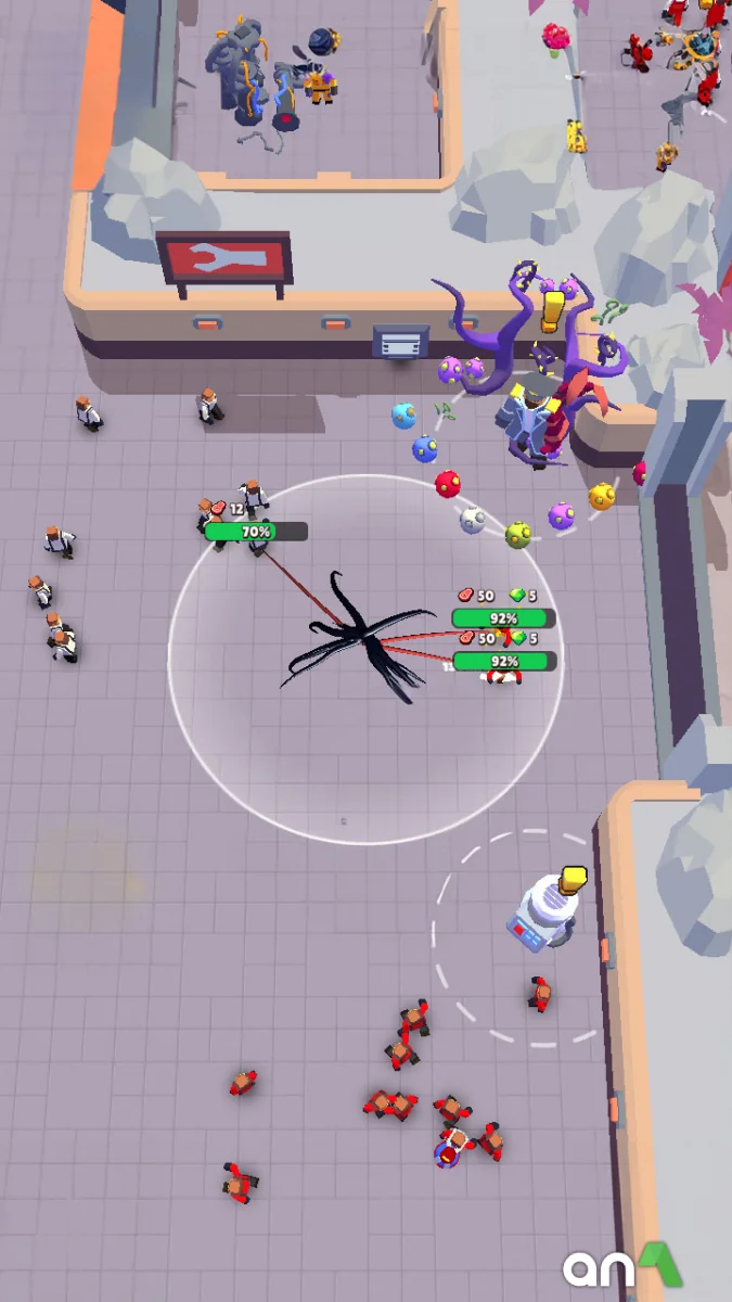 Alien Invasion Mod APK ảnh chơi game 6
