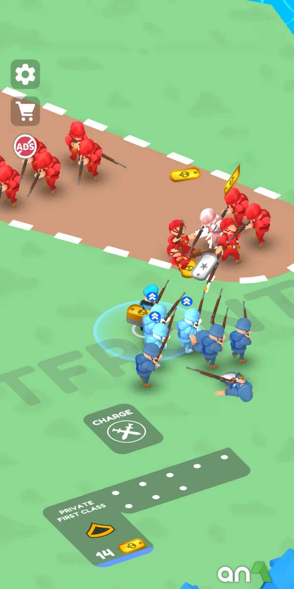 Army Commander Mod APK ảnh chơi game 2