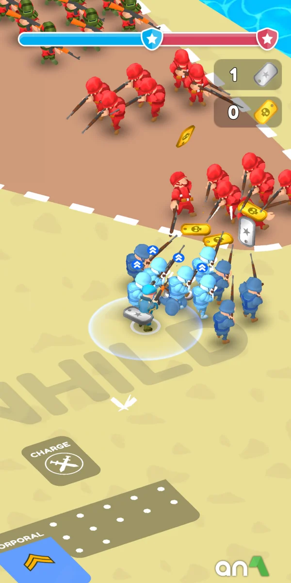 Army Commander Mod APK ảnh chơi game 4