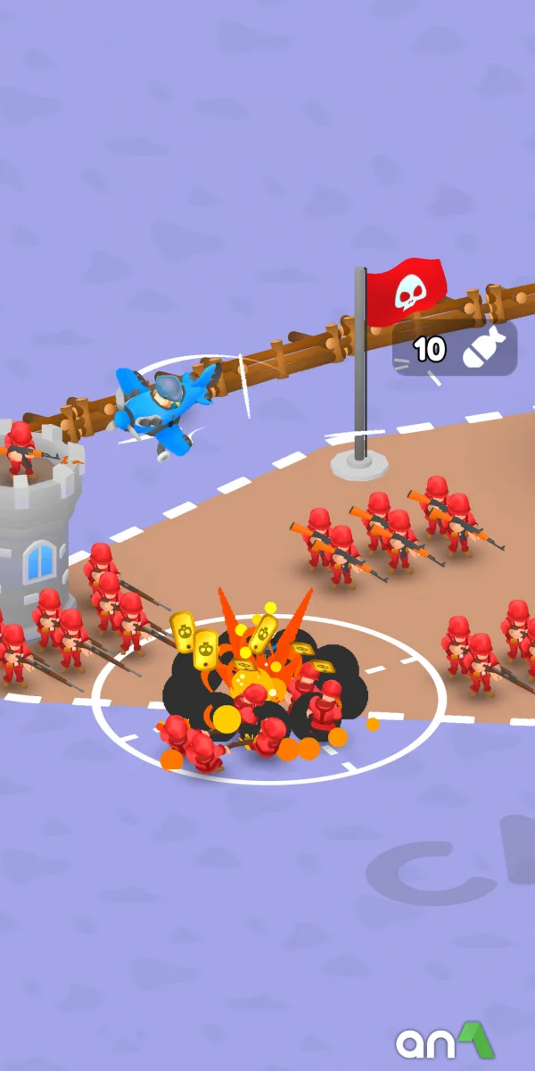 Army Commander Mod APK ảnh chơi game 6