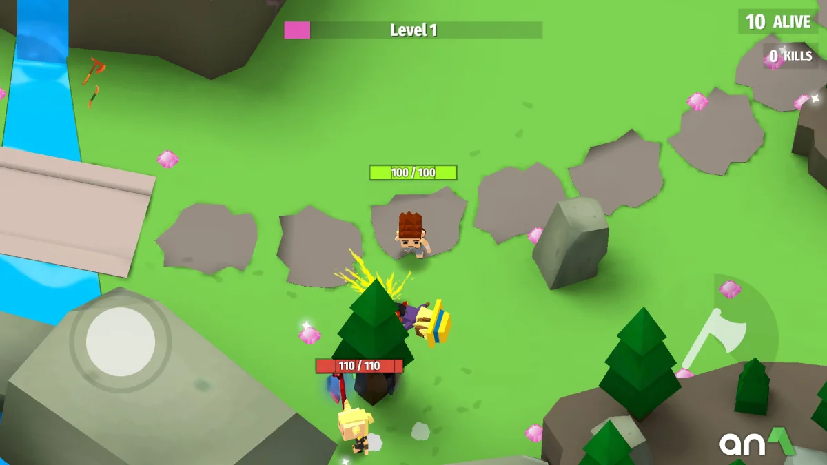 AXES.io Mod APK ảnh chơi game 3