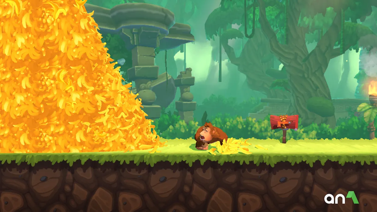Banana Kong 2 Mod APK ảnh chơi game 1