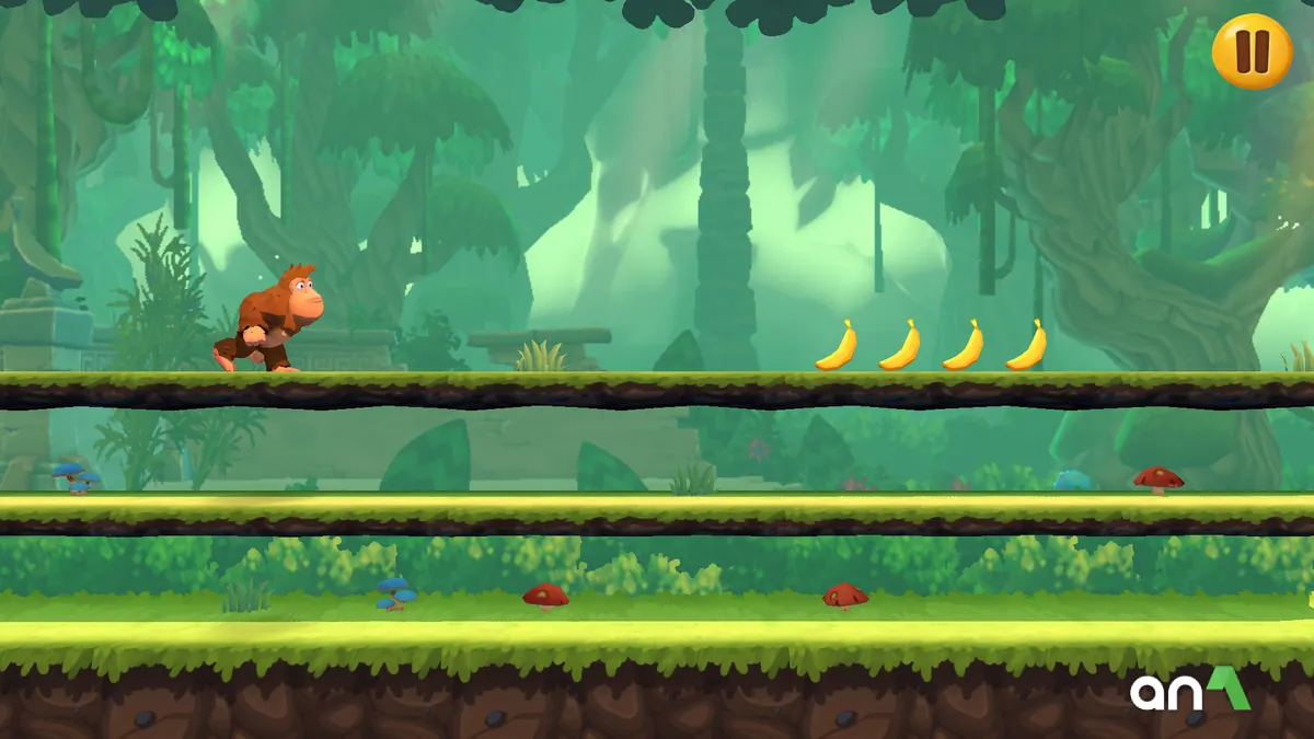 Banana Kong 2 Mod APK ảnh chơi game 2