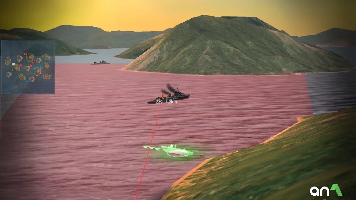 Battle of Warships Mod APK ảnh chơi game 4