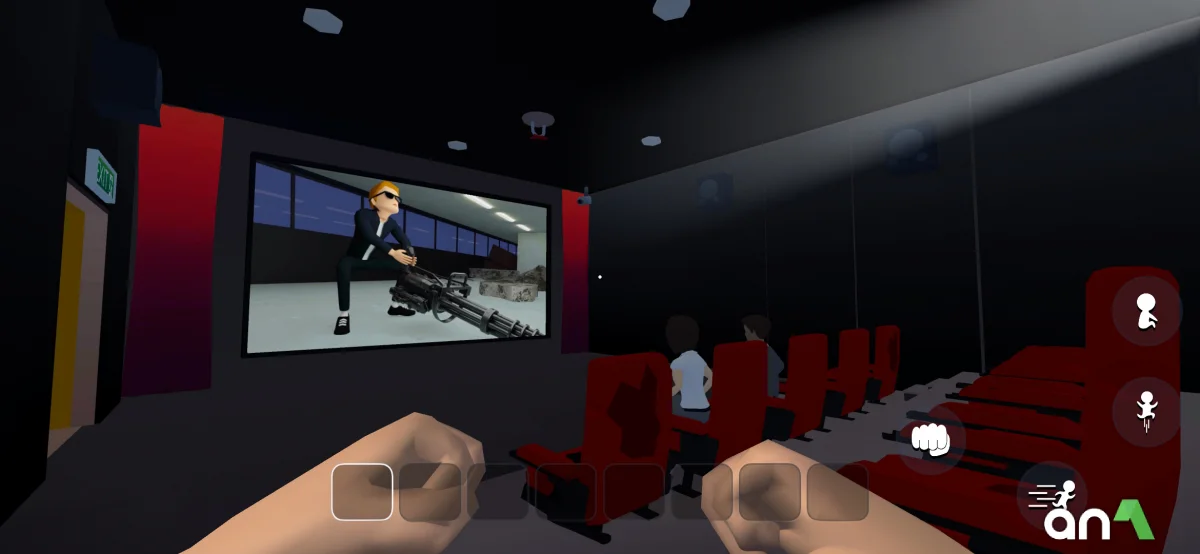 Bioskop Simulator Mod APK ảnh chơi game 3