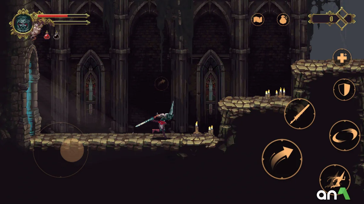 Blasphemous Mod APK ảnh chơi game 3