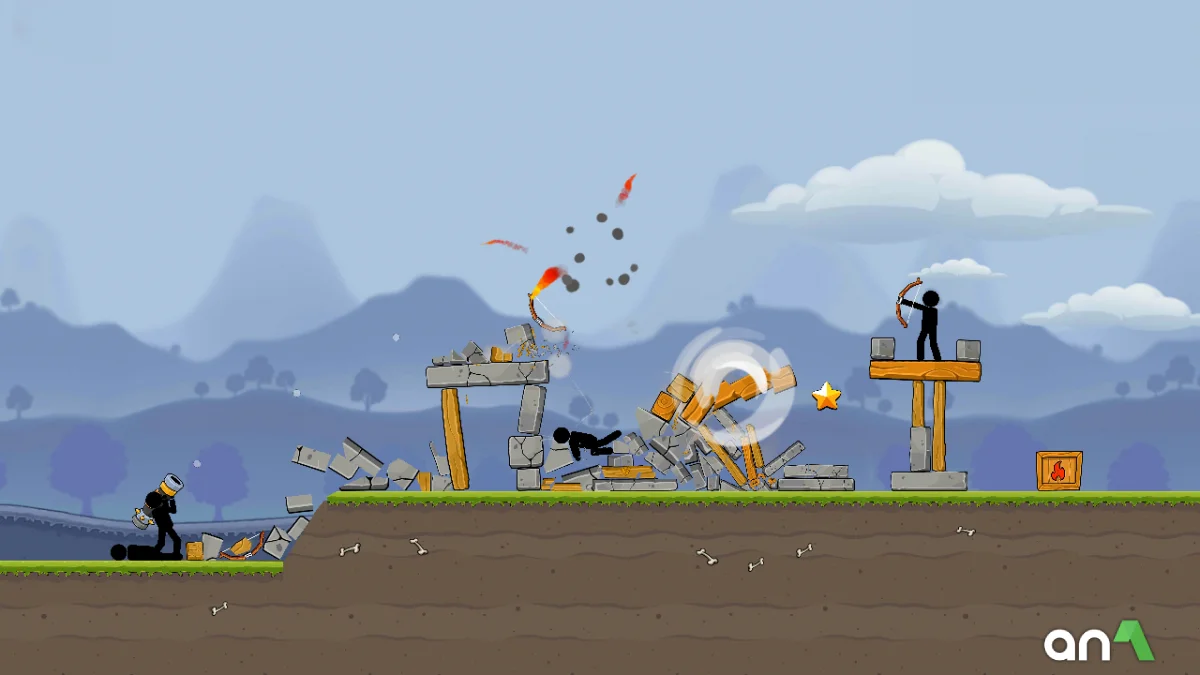Boom Stick Mod APK ảnh chơi game 3
