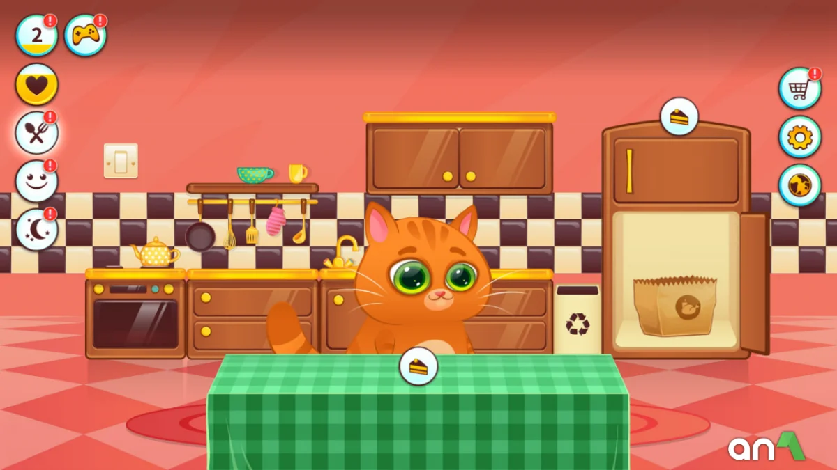 Bubbu Mod APK ảnh chơi game 2