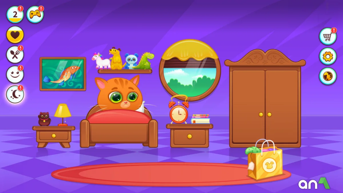 Bubbu Mod APK ảnh chơi game 3
