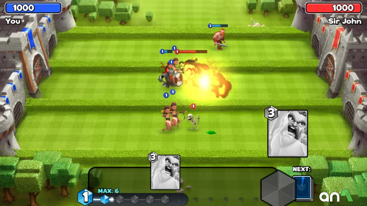 Castle Crush Mod APK ảnh chơi game 2