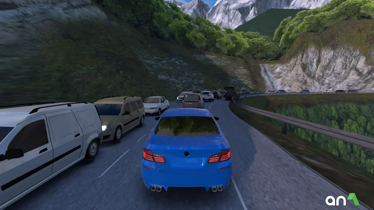Caucasus Parking Mod APK ảnh chơi game 3