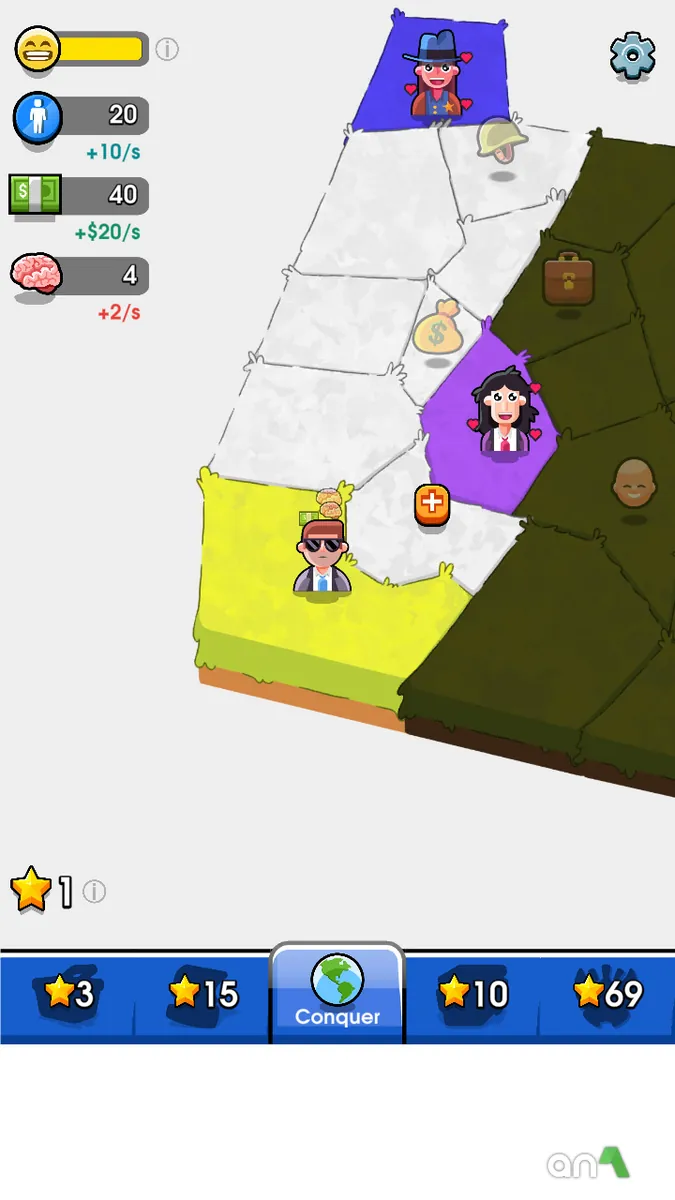 Conquer Countries Mod APK ảnh chơi game 2