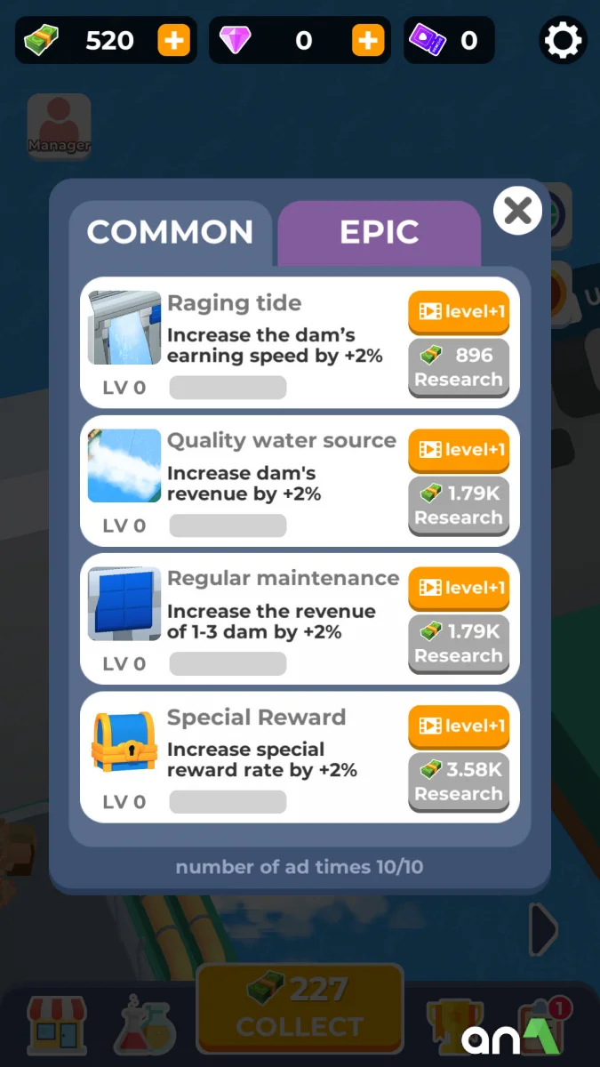 Dam Builder Mod APK ảnh chơi game 4