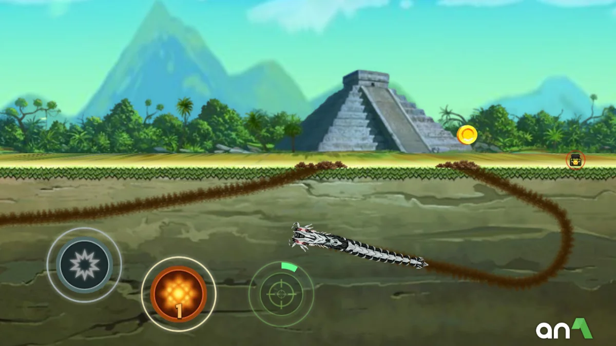 Death Worm Mod APK ảnh chơi game 1