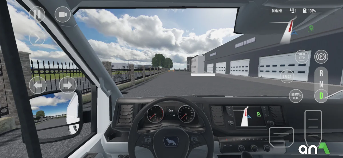 Drive Real Truck Simulator Mod APK ảnh chơi game 1
