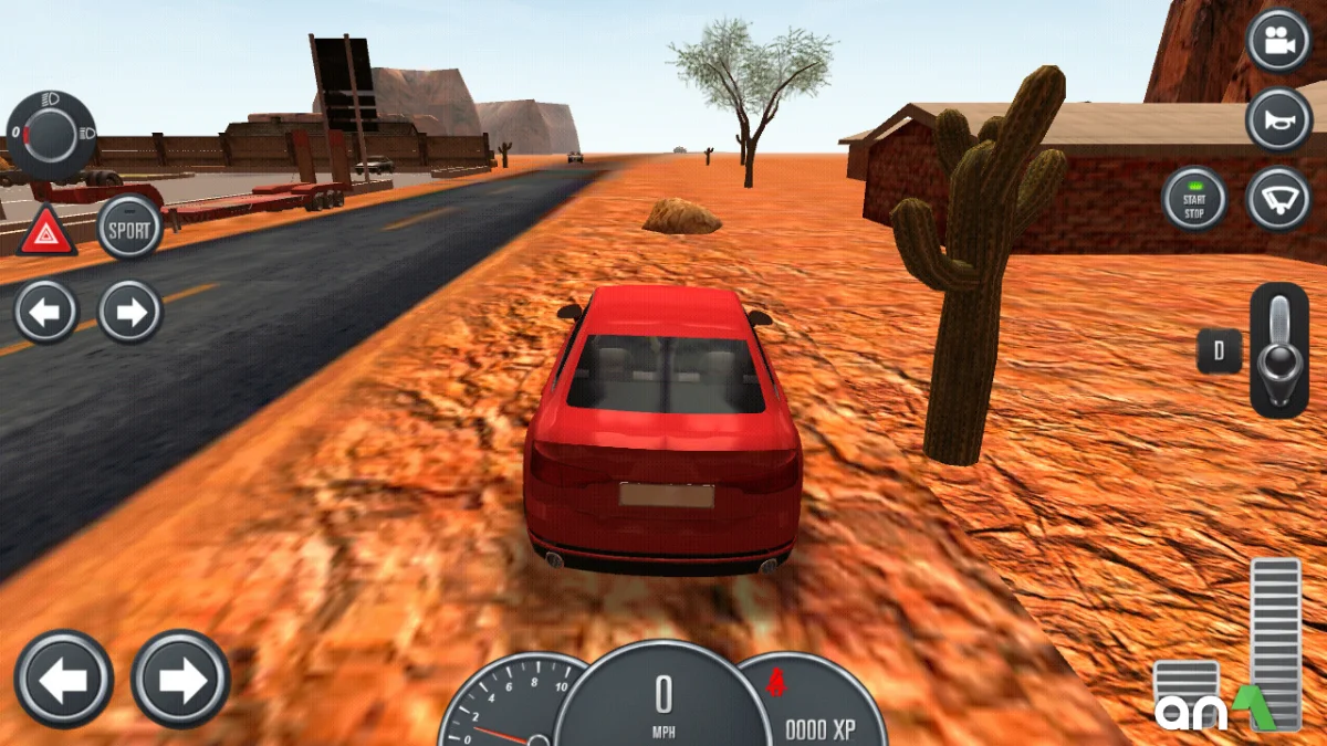 Driving School 2016 Mod APK ảnh chơi game 1