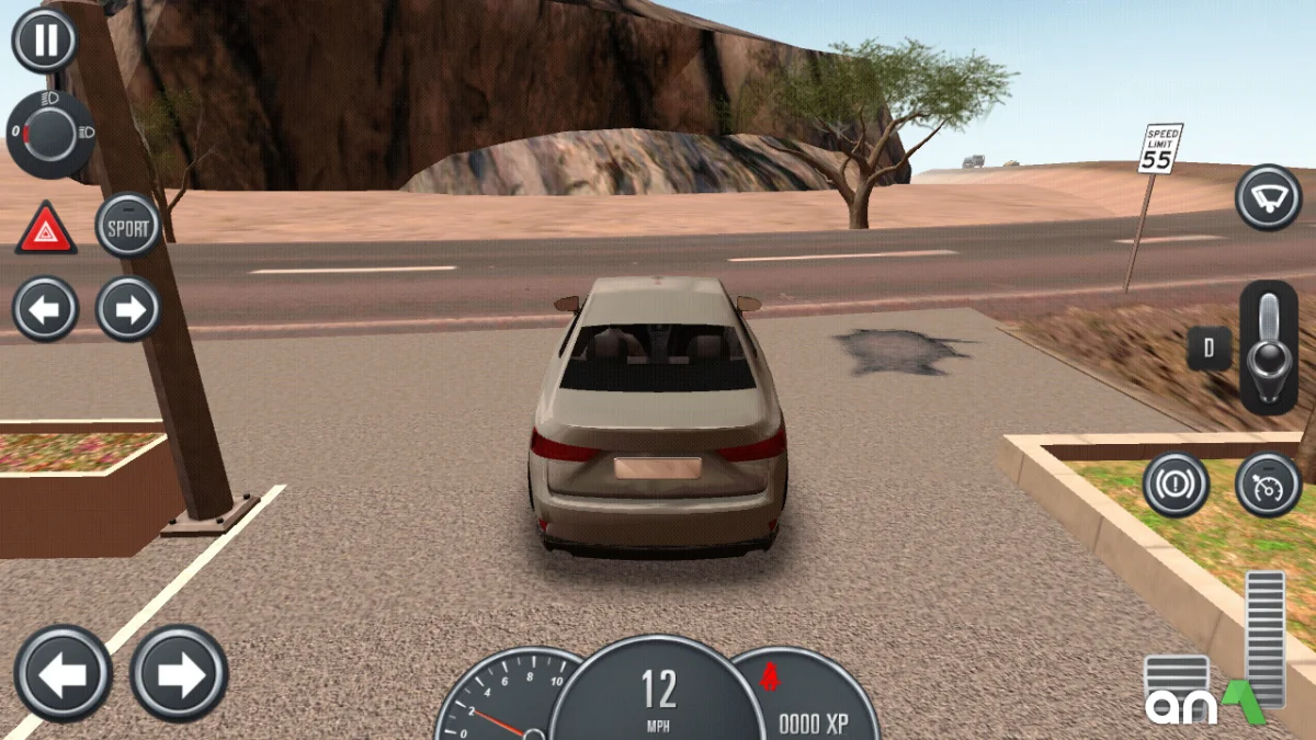 Driving School 2016 Mod APK ảnh chơi game 2