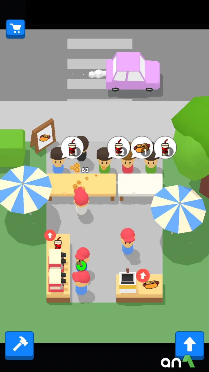 Eatventure Mod APK ảnh chơi game 4