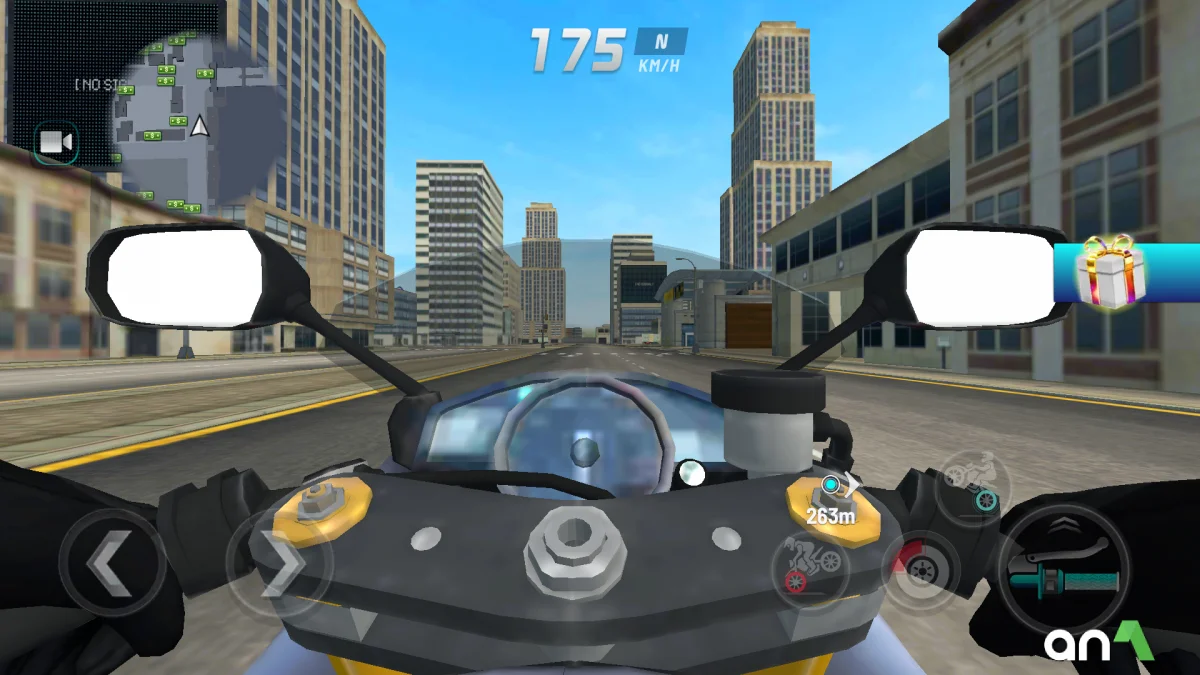 Extreme Motorcycle Simulator Mod APK ảnh chơi game 1