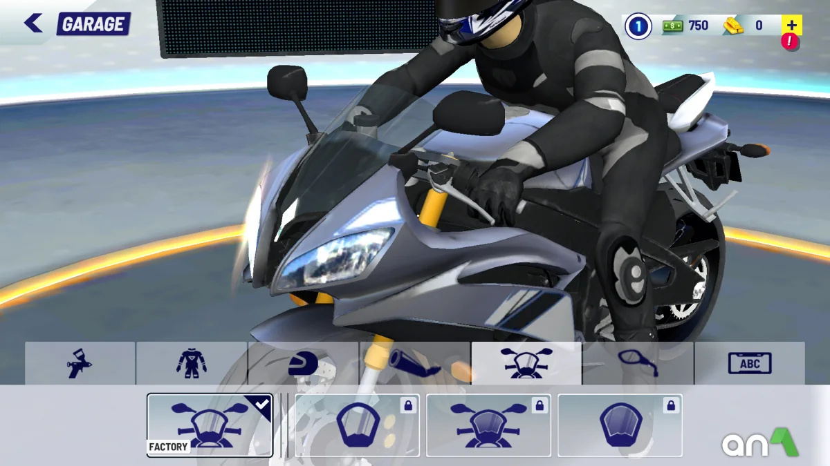 Extreme Motorcycle Simulator Mod APK ảnh chơi game 2
