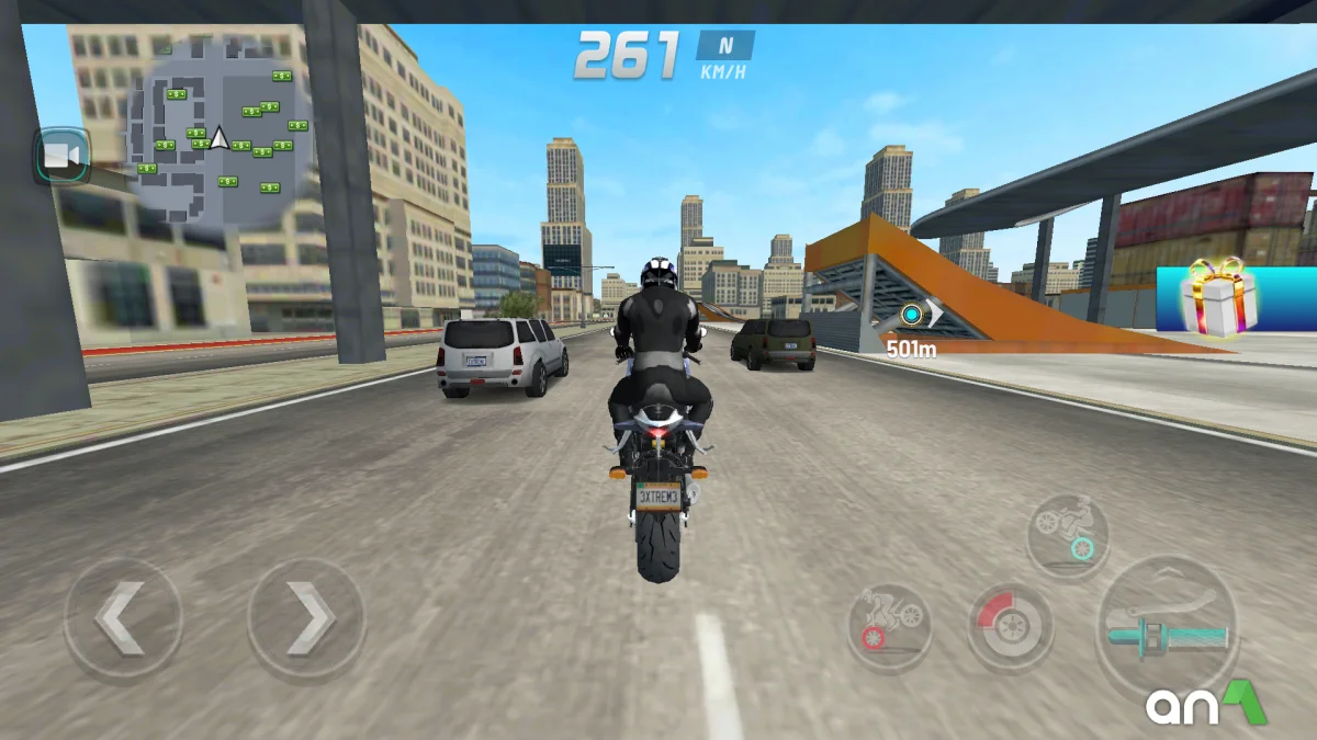 Extreme Motorcycle Simulator Mod APK ảnh chơi game 3