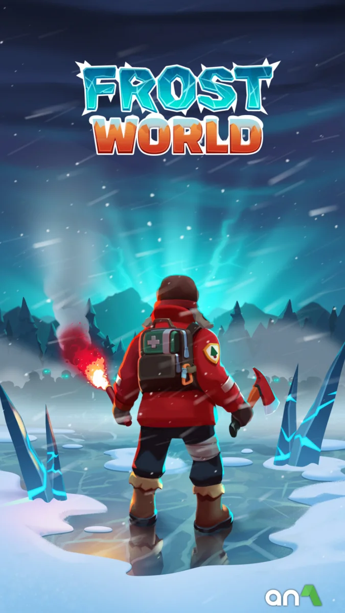 Frost World Mod APK ảnh chơi game 1