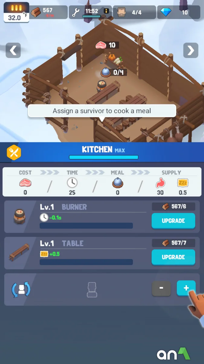 Frozen City Mod APK ảnh chơi game 4