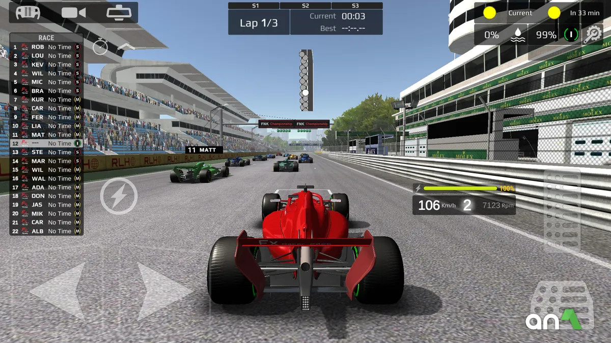 Fx Racer Mod APK ảnh chơi game 3