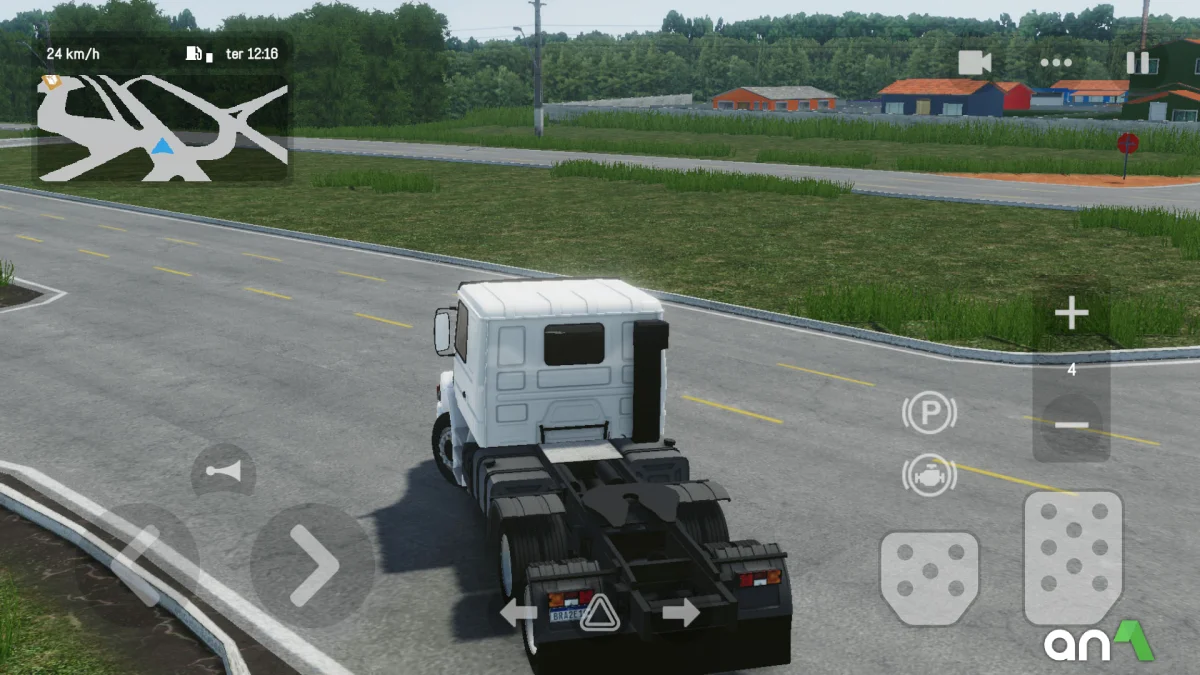 Global Truck Online Mod APK ảnh chơi game 1