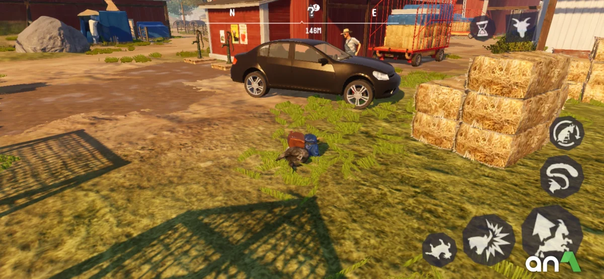 Goat Simulator 3 Mod APK ảnh chơi game 3