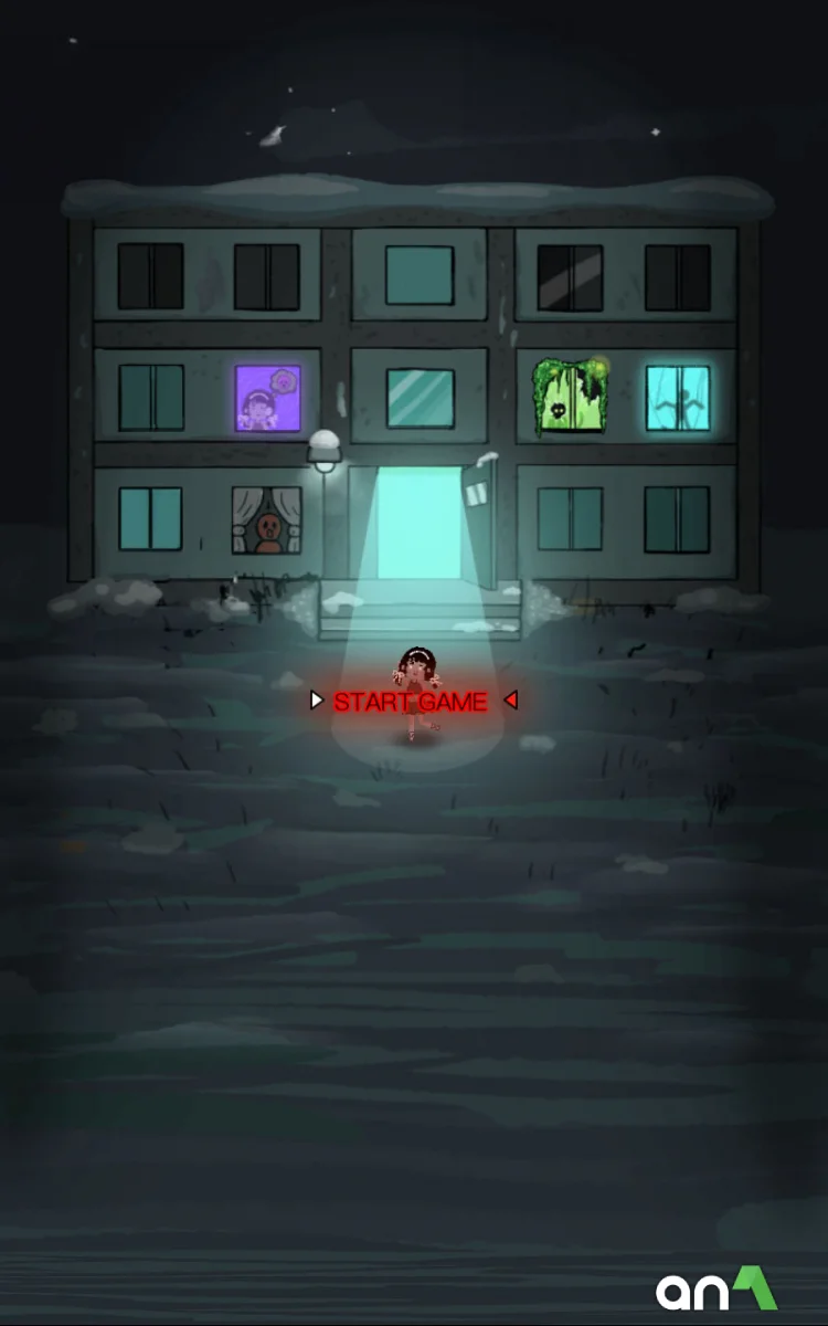 Haunted Dorm Mod APK ảnh chơi game 1