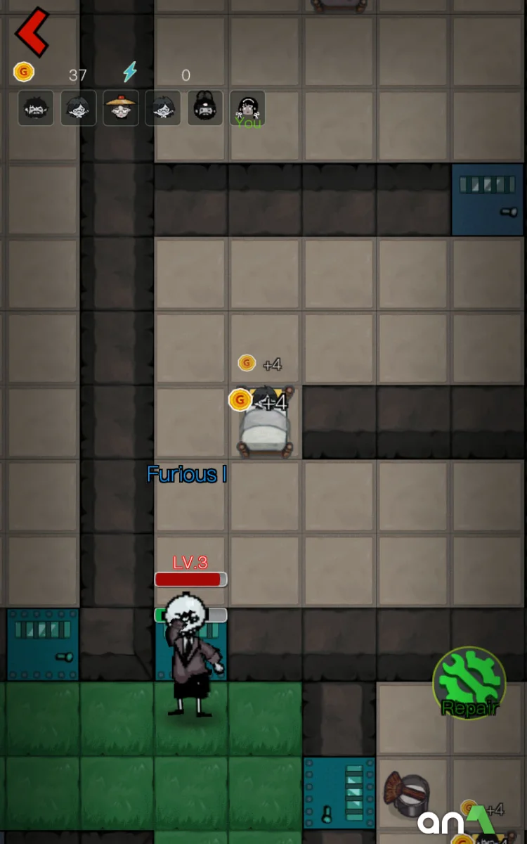 Haunted Dorm Mod APK ảnh chơi game 3