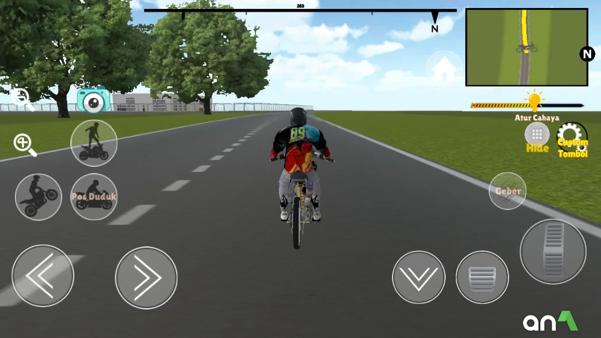 Herex Simulator Indonesia Mod APK ảnh chơi game 2
