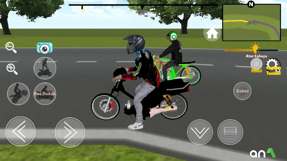 Herex Simulator Indonesia Mod APK ảnh chơi game 3