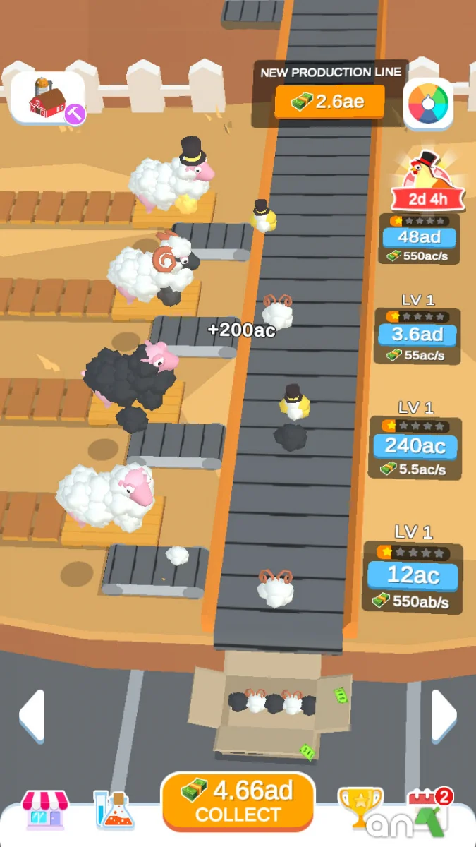 Idle Egg Factory Mod APK ảnh chơi game 2