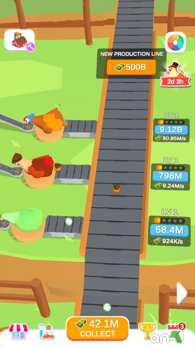 Idle Egg Factory Mod APK ảnh chơi game 4