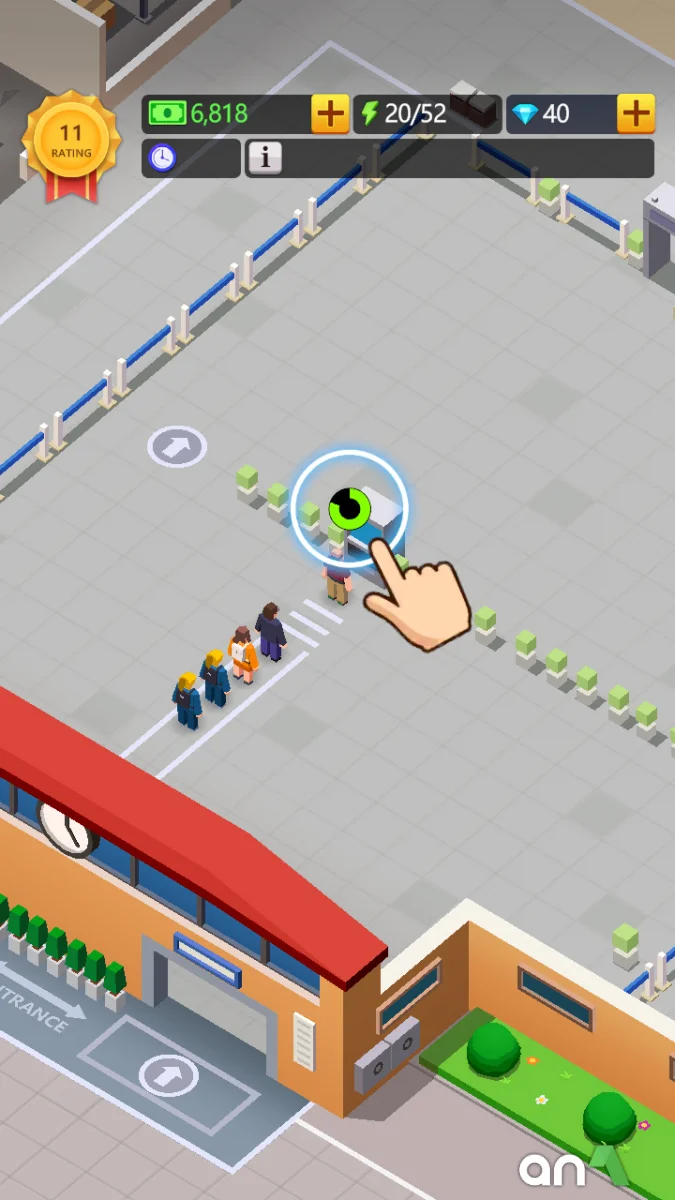 Idle Train Empire Mod APK ảnh chơi game 4