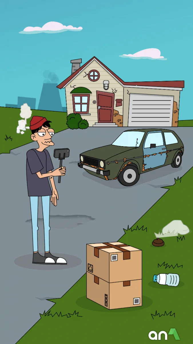 Lamar - Idle Vlogger Mod APK ảnh chơi game 1