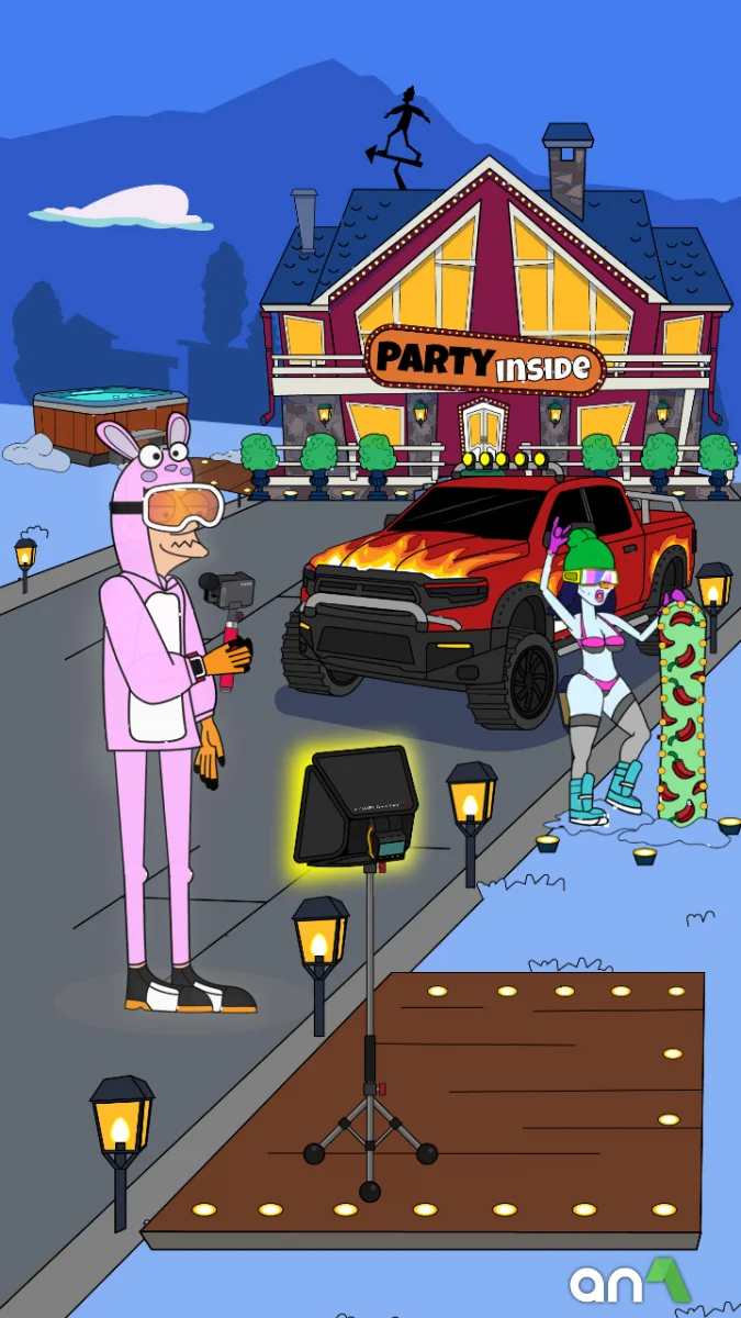 Lamar - Idle Vlogger Mod APK ảnh chơi game 6